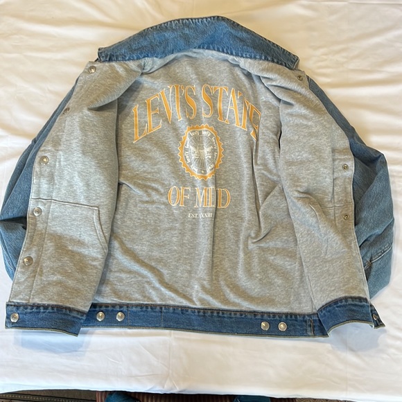 Levi's Vintage Premium Reversible Varsity Jean Jacket NEW WITH TAGS - Picture 10 of 16